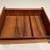 Vintage Mid-Century Modern SOLID TEAK Roll top 3 Section Organizer 3 thumbnail