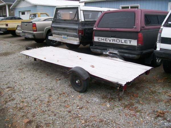 EASY TOWING 14' FLATBED TRAILER 1