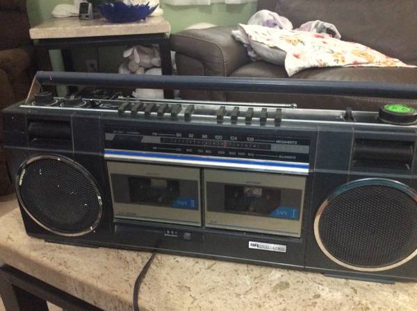 1980's Montgomery Ward 39505 JSA Boombox Radio Double