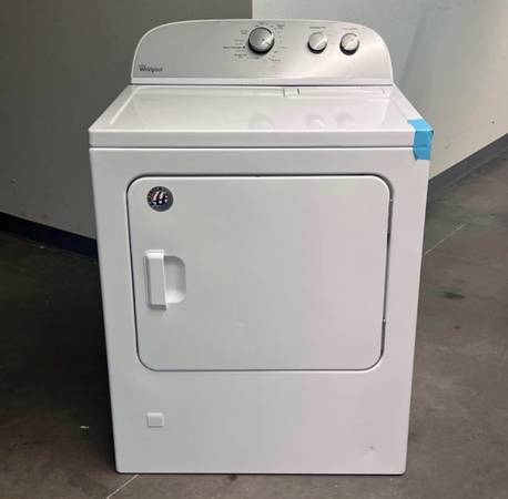 Whirlpool Super Capacity plus electric dryer delivery available 1