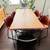 Wood dinning table and matching desk 11 thumbnail