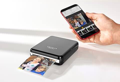 $250 Sharper Image Portable Mobile Smart Printer + 12 Refill Cartridge 1