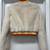 NEW SPIRITUAL GANGSTER FURRY CROP JACKET RAINBOW TRIM Sz XS 6 thumbnail
