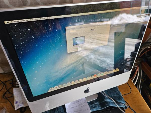 APPLE iMac A1224 20" ordenador de escritorio Intel 2,4 GHz 3 GB de RAM 1 TB de HDD - 70 $ (Tyngsborough)63470442913665120