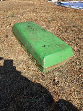 John deere 214 hood cover with light lens cover 1