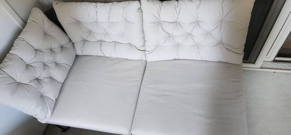 Ikea Jutholmen and Kuddarna Outdoor Sectional - $200 (Gig Harbor)63471460875011124