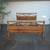 Vintage Pine Sleigh Bed Queen Farm style 3 thumbnail