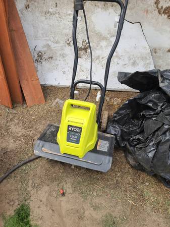 Landscape Items - Ryobi Cultivator/Tiller-Lawn Roller-Levelling Rake 1