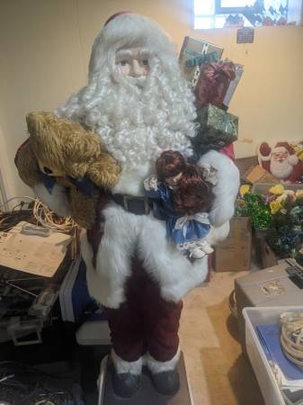 Vintage 48-in Santa see picture 1