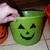 HALLOWEEN faux PUMPKIN LOT 3 Bucket Trick Or Treat Candy 1 Wood Gourd 10 thumbnail