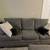 Grey Queen Sleeper Sofa n Ottoman 1 thumbnail