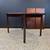 Restored Mid Century Modern walnut expanding oval dining table 4 thumbnail