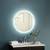 New LED Lighted Fog-Free Round Mirror 6 thumbnail