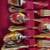 Gold flatware service for 8 w/ beautiful box 5 thumbnail