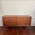 Refinished Vintage Mid Century Danish Teak Credenza By Dyrlund. 1 thumbnail