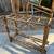 Boho Chic Mid Century Vintage Rattan Bamboo Hall Table Stand w/ Mirror 8 thumbnail