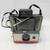 Vintage 1960's Polaroid Automatic 104 Land Camera + Case + #268 Flash 2 thumbnail