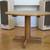 42"/60" solid oak butcher block table 3 thumbnail