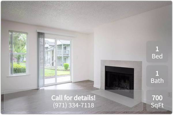 $1,576 / 1hab - 700ft2 - ¡Nuestra espléndida vista es un placer! Mire este departamento de 1 habitación y 1 baño usted mismo (Tigard - Tigard, Sherwood, Newberg)63842024820609121