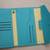 NEW! Ladies Clutch Wallet - Turquoise colored 2 thumbnail