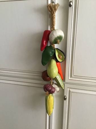 Ceramic Fruit / Vegetable Ristra 1