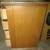 BIG Solid Rock Maple Dresser 8 Wide Drawers Well Built 4 thumbnail