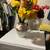 2 glass vases with flowers each - 1 thumbnail