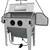 420L Sand Blaster Cabinet With Dust collection 3 thumbnail