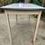 Vintage 1920's? Enamel top table! Fantastic Shape! 2 thumbnail
