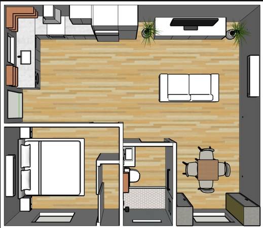 $2,000 / 1br - 603ft2 - BRAND NEW &VERY BEAUTIFUL 1BEDROOM/1BATH ADU FOR RENT (Santa Maria)63663905202177123