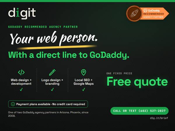 Web Designer + Web Developer + Local: Free Quote 1