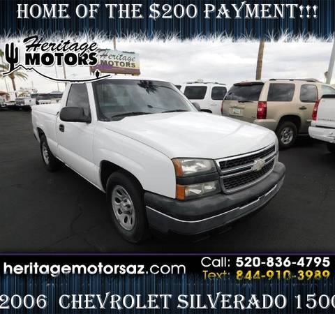 2006 Chevrolet Silverado 1500 Reg Cab 119.0" WB 2WD Work Truck 1