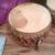 LARGE RAWHIDE AND LEATHER DRUM 1 thumbnail