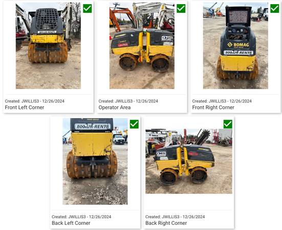 2021 BOMAG BMP8500 24” W/B PAD DRUM ROLLER W/REMOTE 1