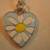 JAMES AVERY ENAMEL DAISY PENDANT W/24" JA CHAIN NEW 2 thumbnail