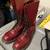 Dr. Martens Steel Toe Size 10 mens boots 14-eye 1940 shoes cherry red 2 thumbnail