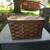60's Weaved Cedar Picnic Basket 2 thumbnail