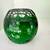 Emerald Green Cut to Clear Votive with Star Pattern 6 thumbnail