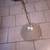 Heavy glass light fixture 15" Diameter 4 thumbnail