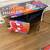 Graffiti style handpainted cabinet with two doors and two shelves 8 thumbnail