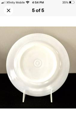 Mid-Century Vintage Federal Glass “Scribble”, 16 Pieces, 4 Place Settings! - $30 (Brookline)63439265467267124