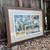 Large Framed Southwestern Abstract Artwork Art Picture Pencil Signed 2 thumbnail