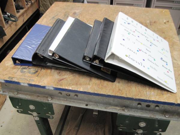 3 Ring Binders 1