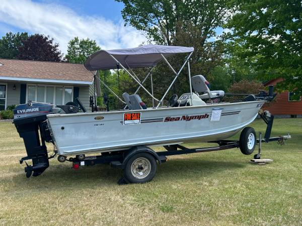 1997 16' Sea Nymph fishing boat 1