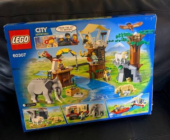 LEGO City 60307 Wildlife Rescue Camp collectibles by owner