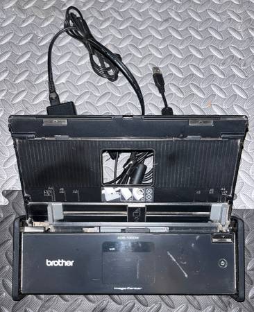 Brother ADS-1000W Color Duplex Scanner – Wireless, Compact (OBO) 1