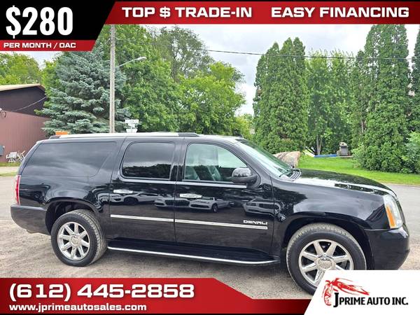 $280/mo - 2013 GMC Yukon XL Denali AWD XLSUV - $13,899 (250 St John St Loretto, MN 55357)63480883492737121