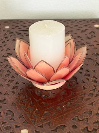 assorted unique candles with holders 1