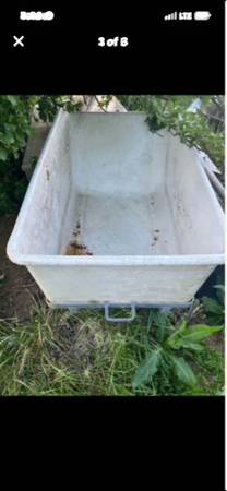 Dump Cart on wheels 1
