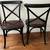Restoration Hardware Round Table and Leather Chairs 3 thumbnail